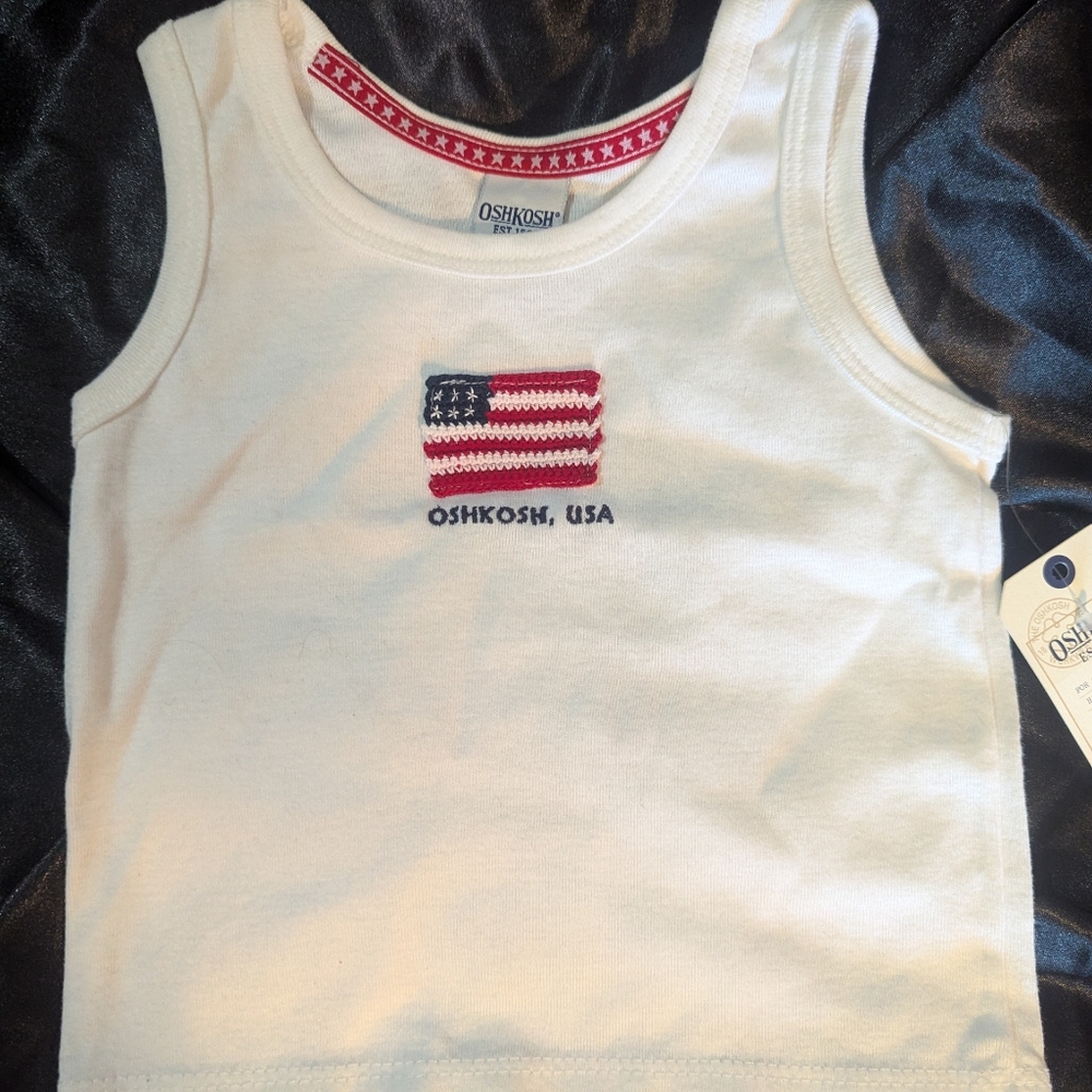 OshKosh B'gosh Patriot 4th Of July Kids Tank Top